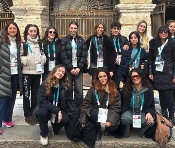 Grugliasco alla cerimonia di chiusura delle Olimpiadi