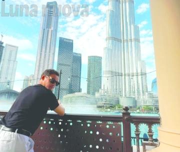 Federico bloccato dalla guerra a Dubai