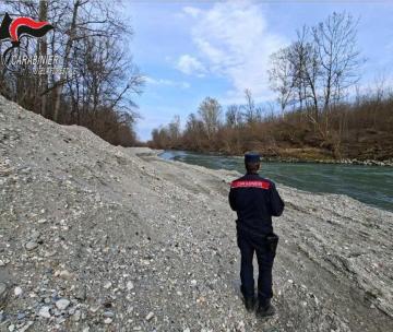 Caselette, lavori non autorizzati nella Dora: imprenditore denunciato