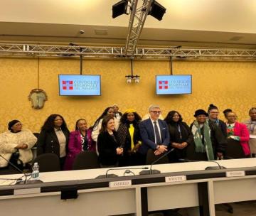 Delegazione sudafricana a Palazzo Lascaris, confronto sulla parit&agrave; di genere