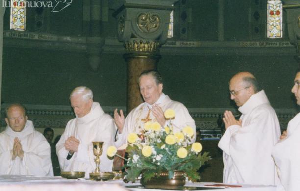 Martini celebra la messa a Orbassano