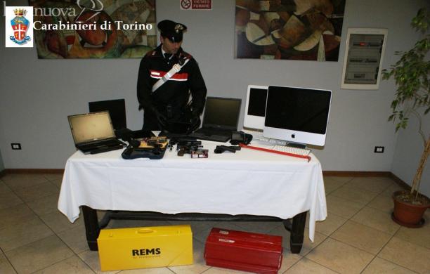 In manette la banda che rubava nelle aziende