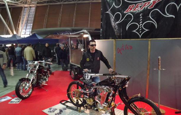 Premiata Gotika: scultura con il motore di Bepy Bori