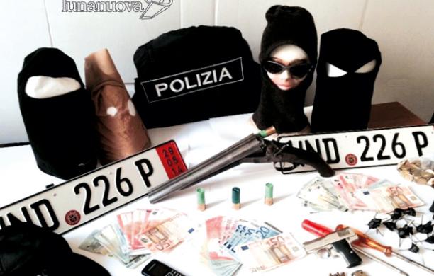 Blitz della polizia: presi dopo la rapina