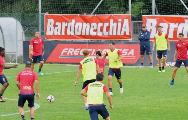 Montagna rossoblu, il Genoa ha iniziato il ritiro a Bardonecchia