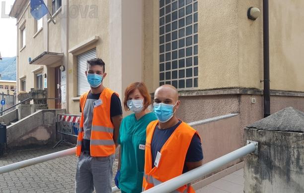 Condove e le sentinelle no-Covid al poliambulatorio: ecco Gi&ograve; & Gi&ograve;