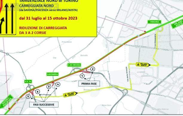 Collegno, autunno caldo sulla tangenziale