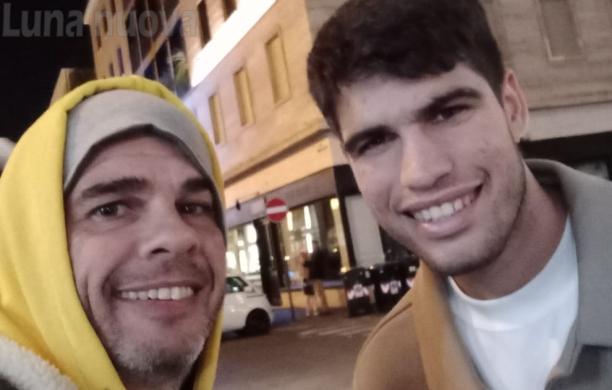 I big del tennis apprezzano le opere di Street art Fabio '79