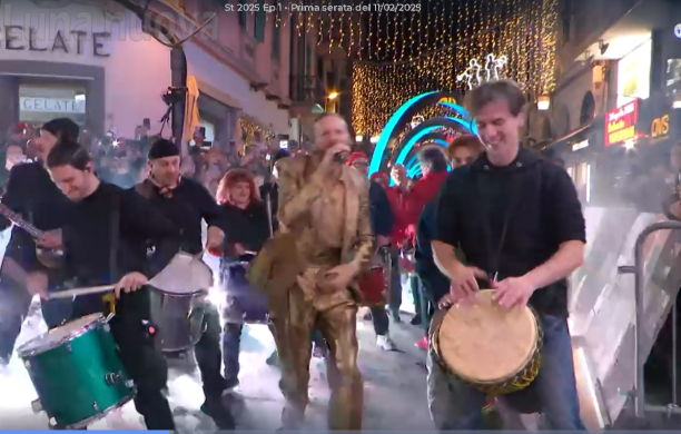 Rivoli a Sanremo nella mega band con Jovanotti