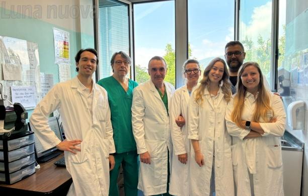 Giaveno, operazione straordinaria al collo