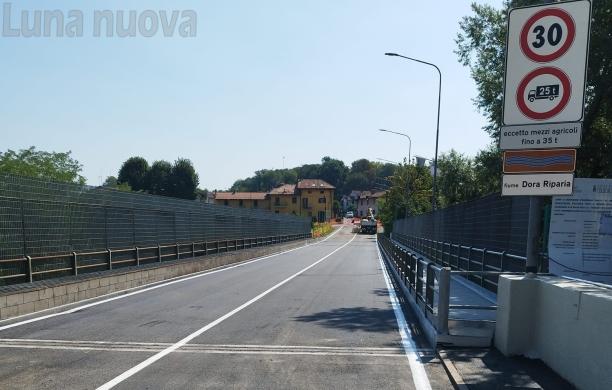 Collegno, il ponte sulla Dora riapre con due settimane di anticipo