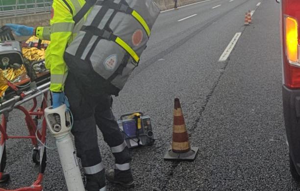 Rivoli, infarto al volante: soccorso in tangenziale