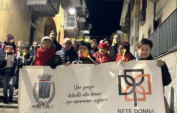 Pianezza, corteo silenzioso dalla parte delle donne