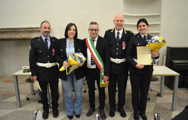 Rivalta, il grazie della citt&agrave; agli agenti della polizia locale