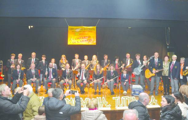 Caselette: un S.Abaco poliedrico con la filarmonica