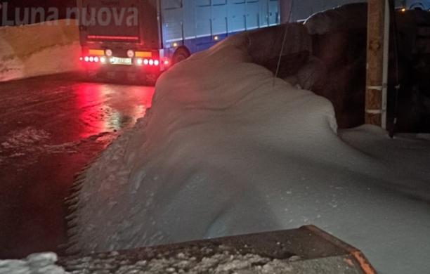 Un altro Tir bloccato al Moncenisio