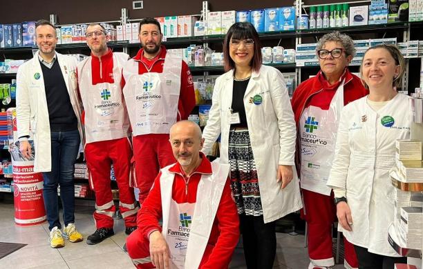 Prima raccolta farmaci per la nuova sede di Rivoli