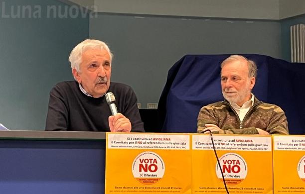 Avigliana, giustizia: le ragioni e i dubbi del No