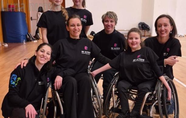 Buttigliera, Le allieve di Elena Bollati allo spettacolo  delle paralimpiadi