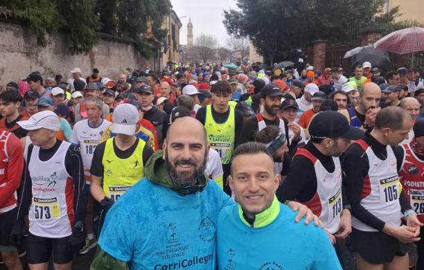 Mille pettorine sotto la pioggia per la Corricollegno