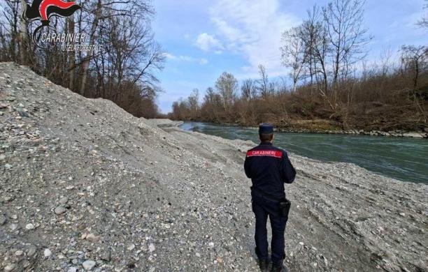 Caselette, lavori non autorizzati nella Dora: imprenditore denunciato