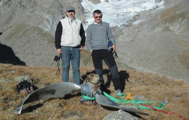 L&rsquo;elica del B-17 Usa vola in Savoia: il dono di Boschis diventer&agrave; una stele
