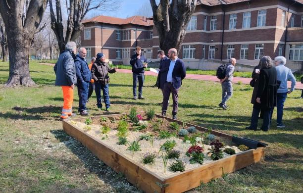 Collegno, il liceo Curie ha il suo nuovo orto didattico