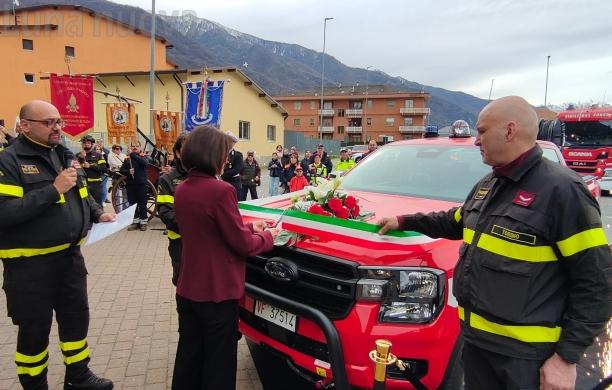 Borgone-S.Antonino: nuovo pick-up per i vigili del fuoco nel nome di Ottorino Principi