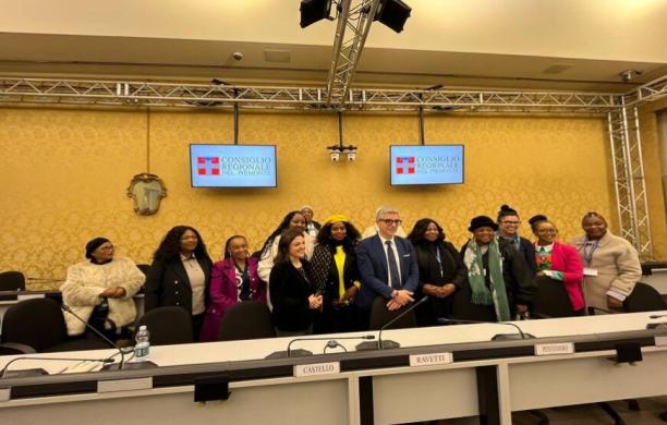 Delegazione sudafricana a Palazzo Lascaris, confronto sulla parit&agrave; di genere