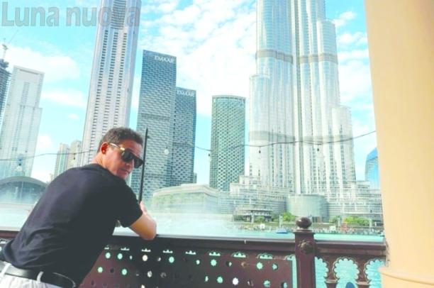 Federico bloccato dalla guerra a Dubai