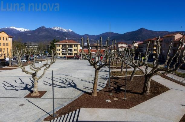 Avigliana, piazza Del Popolo liberata dalle transenne